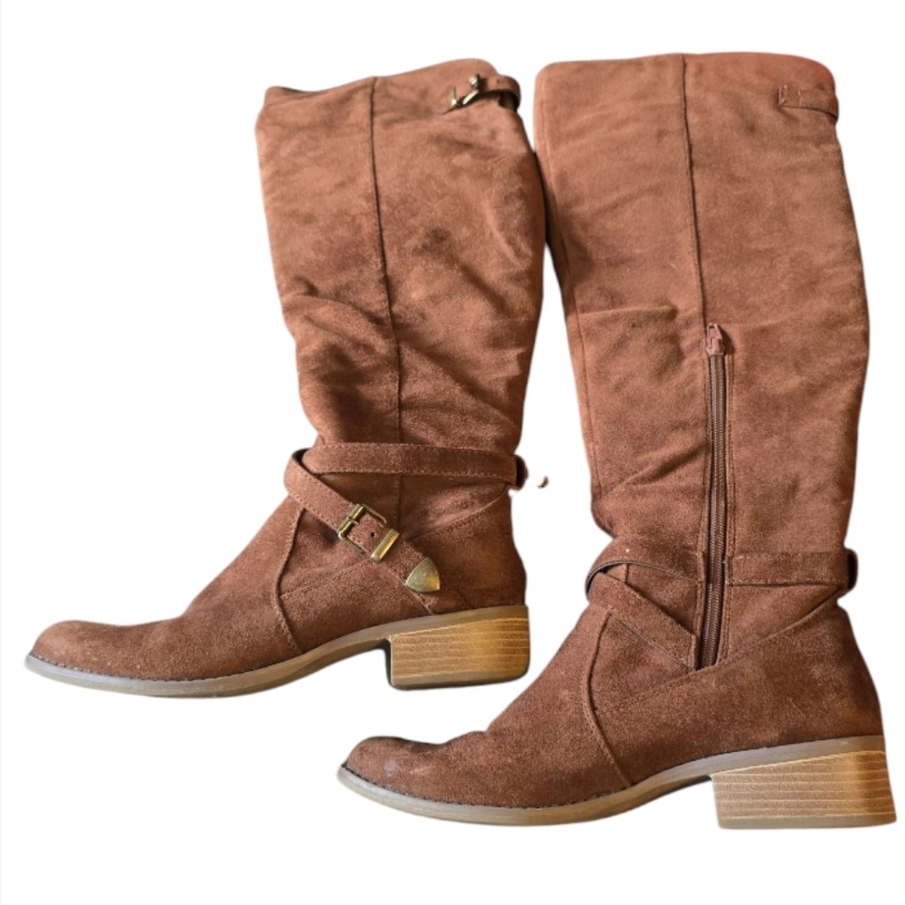 Bohemian Knee High Boots Sz 8 in EUC - Picture 2 of 5